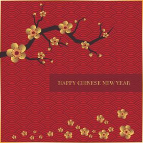 牛新年展板背景