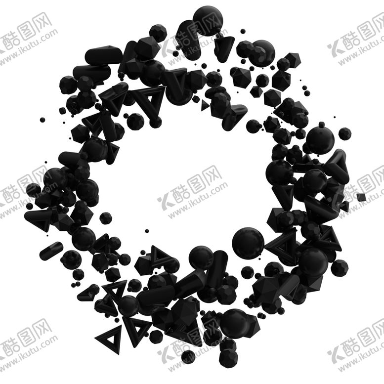 编号：62984704230309592602【酷图网】源文件下载-3D抽象结构