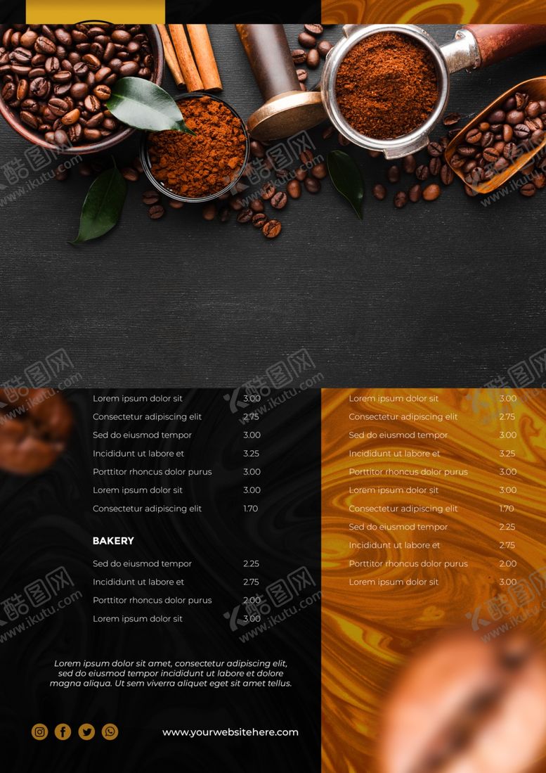 编号：90275207012035444940【酷图网】源文件下载-咖啡菜单