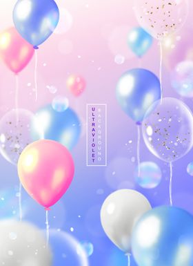 气球海报