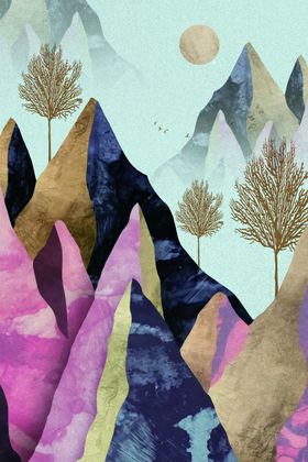 北欧风简约抽象艺术装饰画