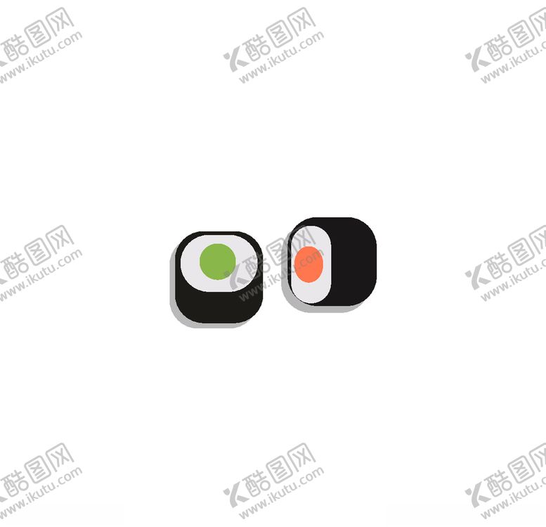 编号：53218210171859353857【酷图网】源文件下载-寿司透明素材PNG免扣素材