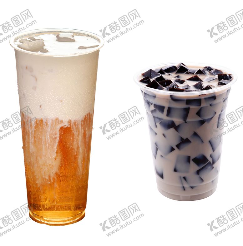 编号：80621410120947266145【酷图网】源文件下载-奶茶烧仙草饮料奶茶奶盖饮料