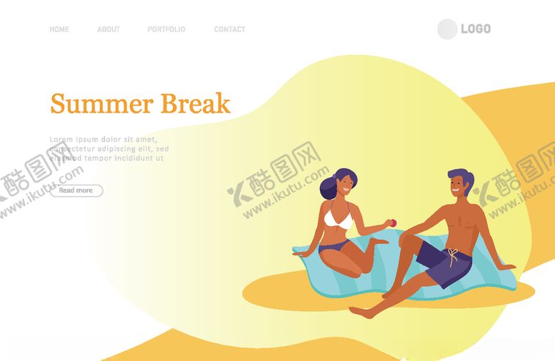 编号：82391710170520439118【酷图网】源文件下载-海边度假