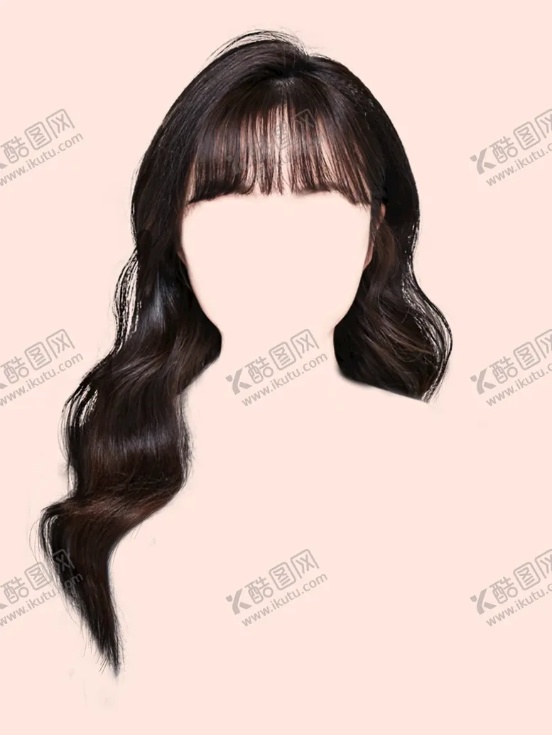 编号：84286510171004408184【酷图网】源文件下载-女生发型素材