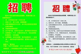 招聘海报