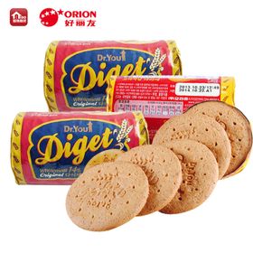 好丽友奥利恩原味全麦饼干