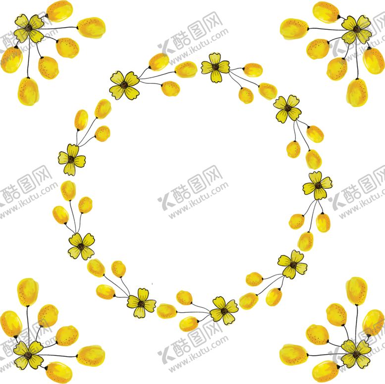 编号：83823606172006412917【酷图网】源文件下载-花环