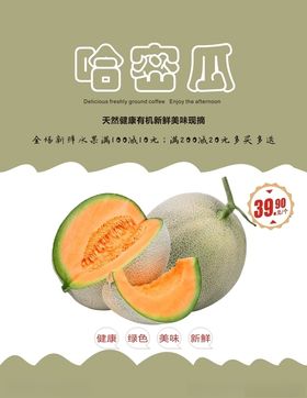哈密瓜海报