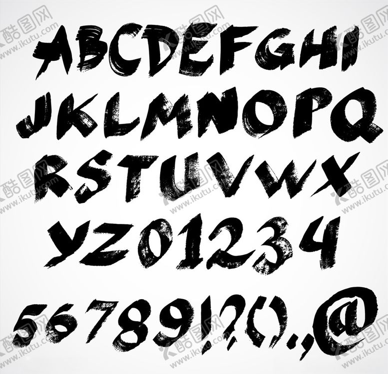 编号：26544210041141061045【酷图网】源文件下载-卡通字母