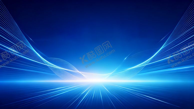 编号：60568605241503421247【酷图网】源文件下载-蓝色炫光科技背景图案