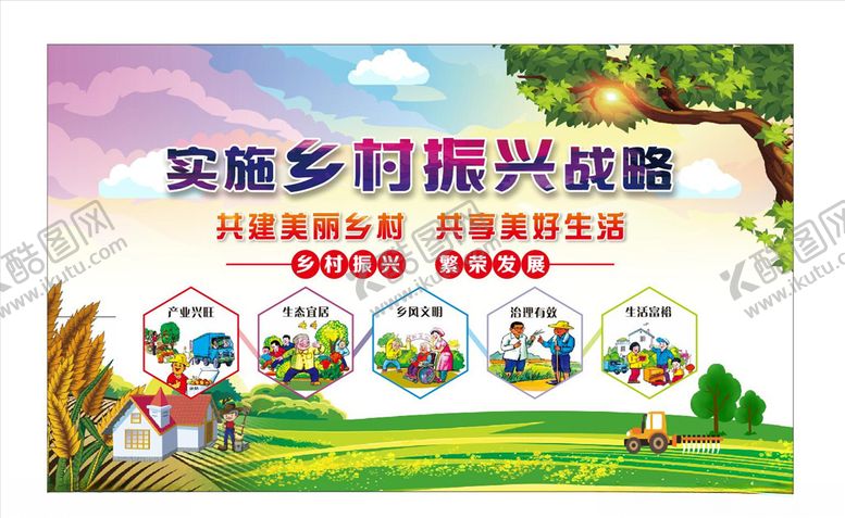 编号：62775207030654315123【酷图网】源文件下载-乡村振兴