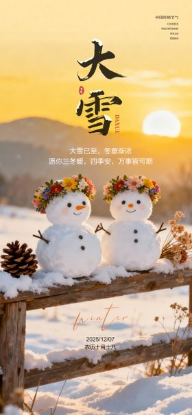 大雪节气图