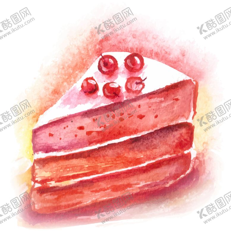 编号：31535205110355512331【酷图网】源文件下载-手绘蛋糕