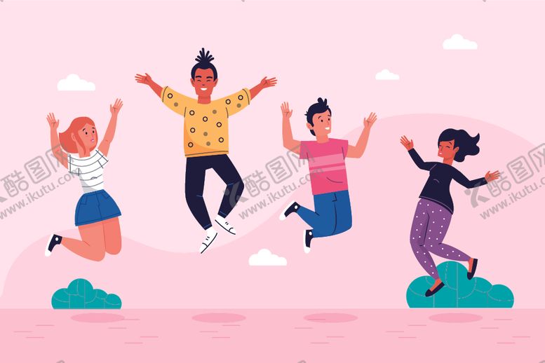 编号：51232409290418448617【酷图网】源文件下载-青年日开心笑容的人物