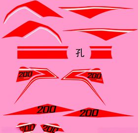 摩托车贴花