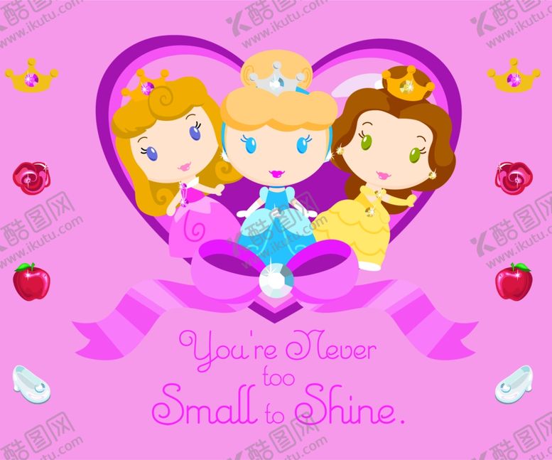 编号：35431809192122075519【酷图网】源文件下载-princess公主系列