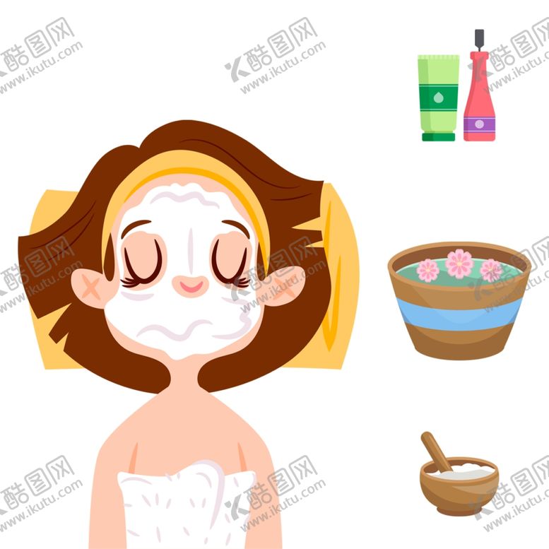 编号：32548207070705182509【酷图网】源文件下载-面膜