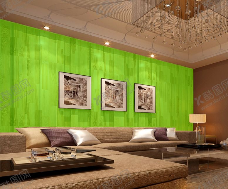 编号：48977910060843414305【酷图网】源文件下载-背景墙样机场景样机装饰画