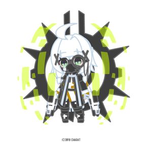 Q版少女线稿