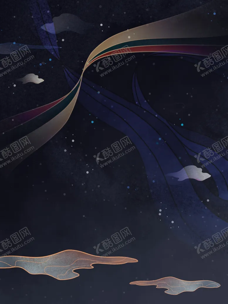 编号：47969410141233091207【酷图网】源文件下载-黑金背景