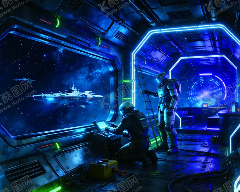 编号：80953804091806122258【酷图网】源文件下载-未来科幻风格的科技场景