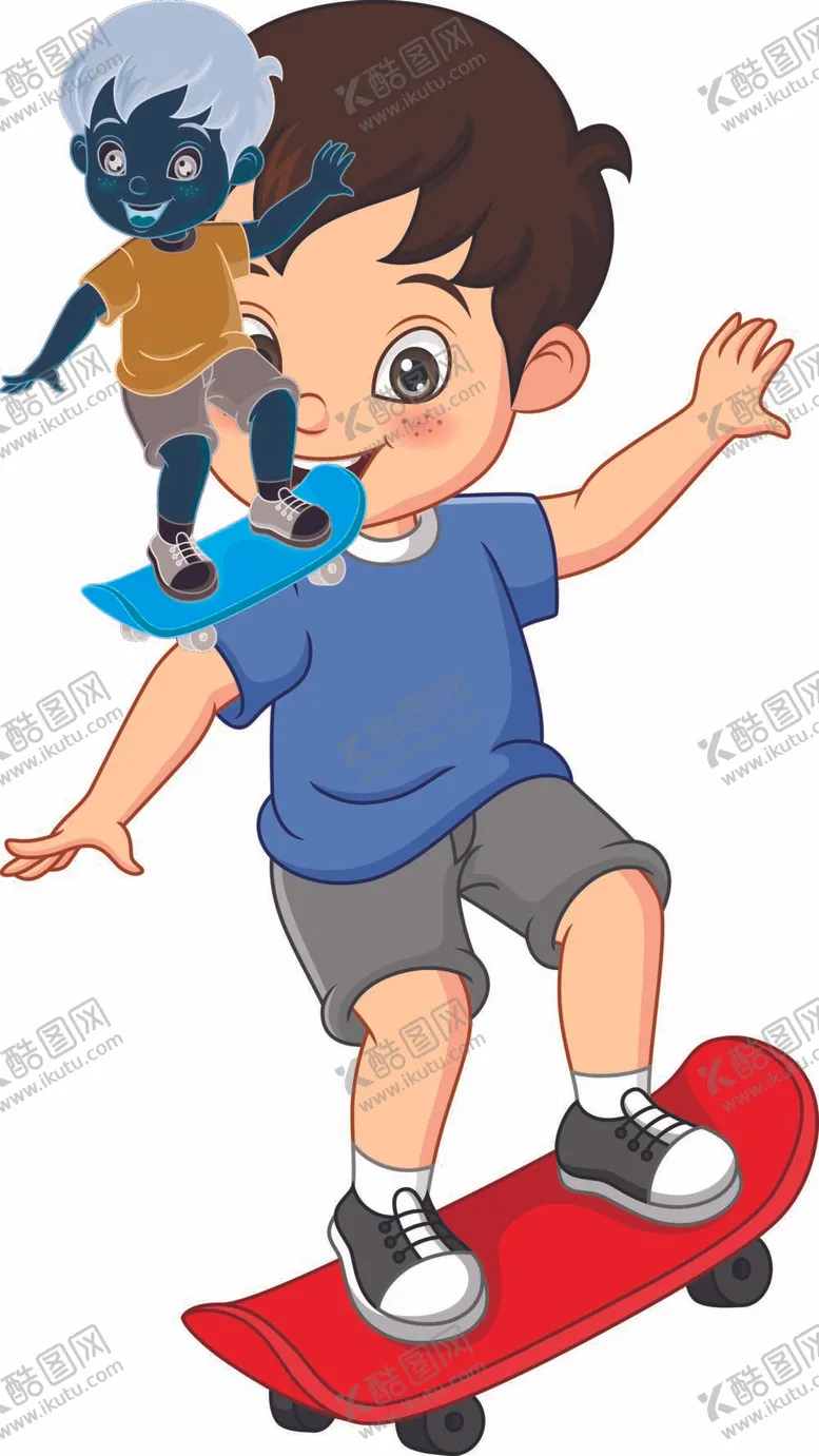 编号：59384209170918490965【酷图网】源文件下载-运动卡通人物 