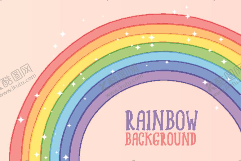 编号：95109410291328368453【酷图网】源文件下载-彩虹彩色背景