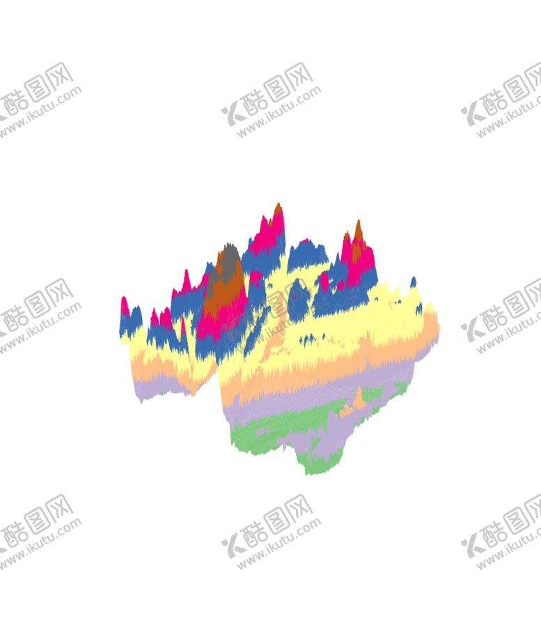 编号：51322105011810549355【酷图网】源文件下载-抽象山峰