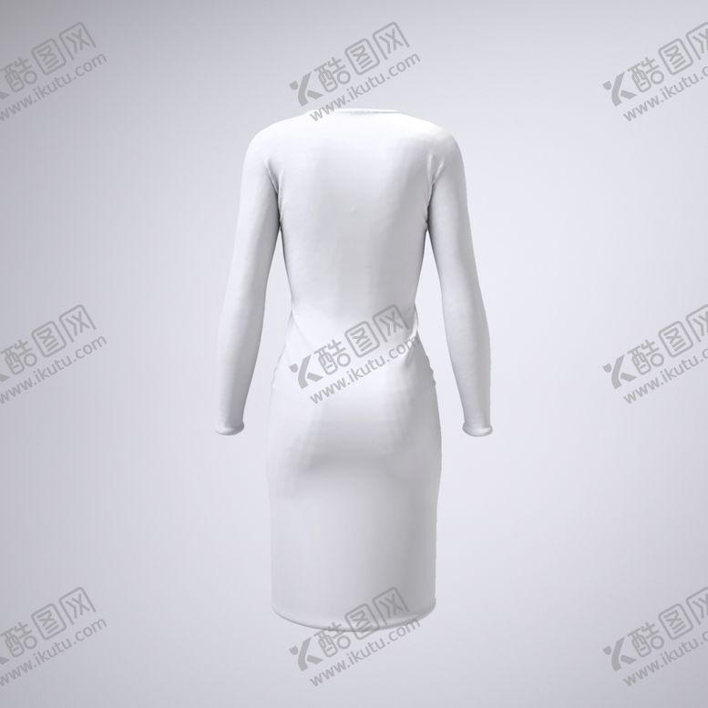 编号：42879207090927295351【酷图网】源文件下载-连衣裙样机