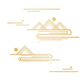 中国风金色祥云PNG免扣素材