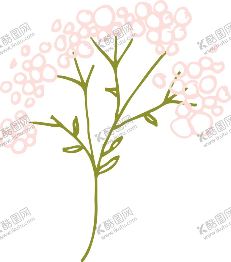 编号：54202410200918008386【酷图网】源文件下载-手绘植物