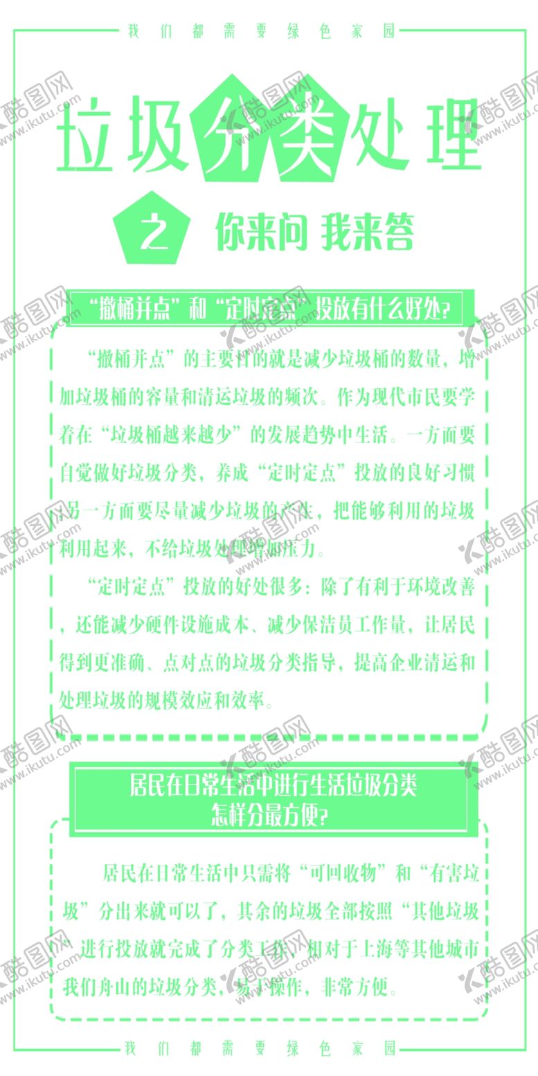 编号：86838409240426237850【酷图网】源文件下载-垃圾分类宣传单页