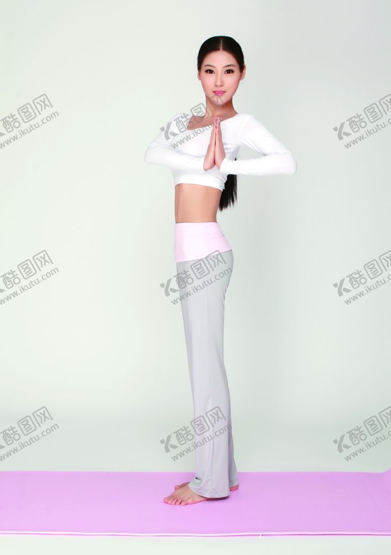 编号：87043004060627187310【酷图网】源文件下载-瑜伽模特