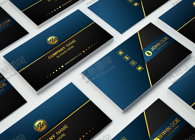 编号：91388709172231516937【酷图网】源文件下载-矢量名片模板