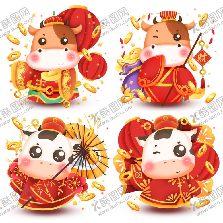 编号：79561205060501547966【酷图网】源文件下载-牛年