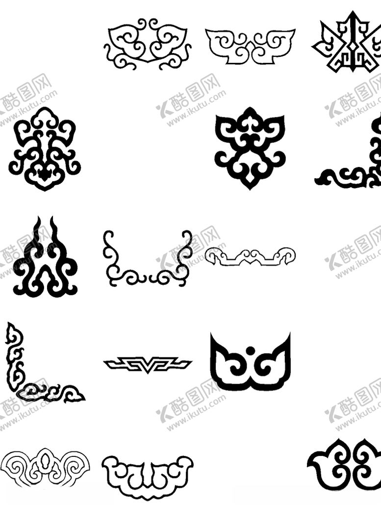 编号：97006107071309315832【酷图网】源文件下载-镂空花图案