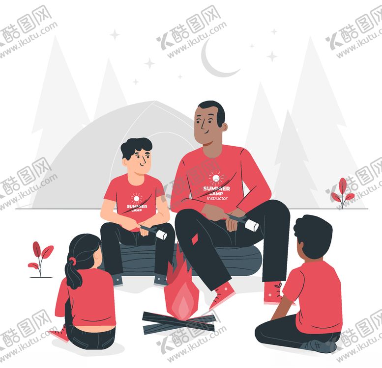 编号：13188809291839088438【酷图网】源文件下载-露营