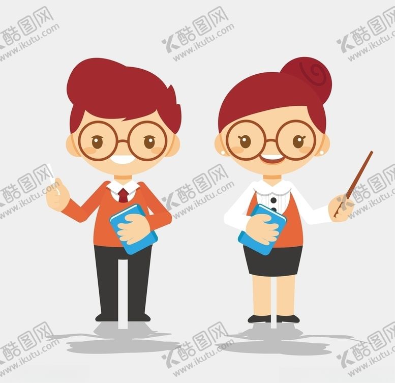 编号：41915809280650438676【酷图网】源文件下载-卡通教师