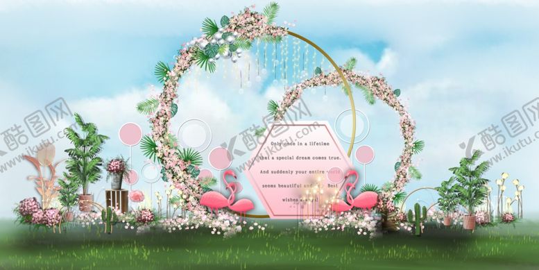 编号：82881109271755136177【酷图网】源文件下载-森系婚礼