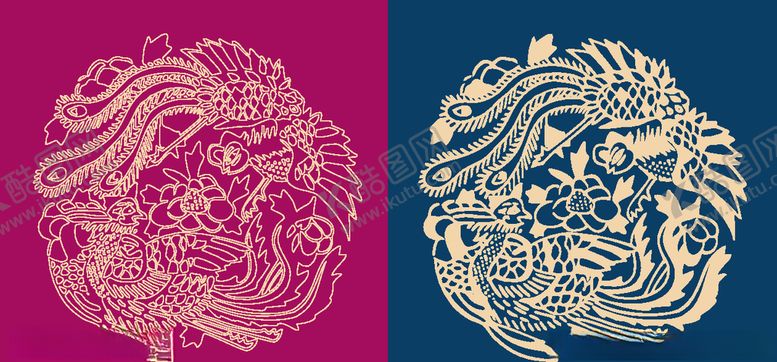 编号：90354605121351563278【酷图网】源文件下载-圆形底纹中国风矢量纹饰