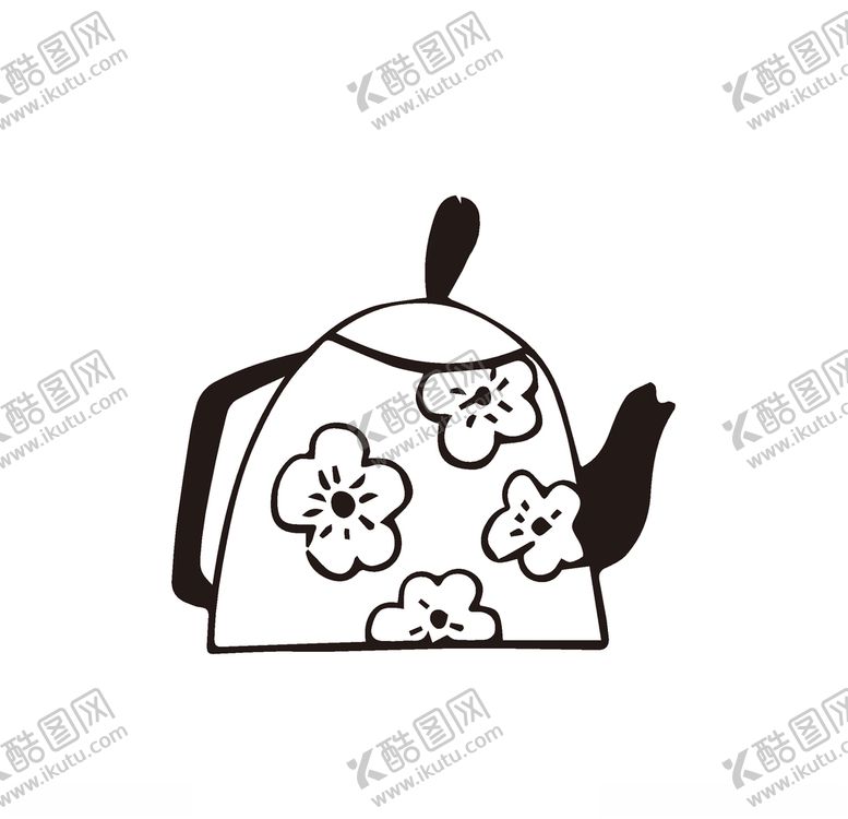编号：21285609220300408193【酷图网】源文件下载-矢量茶水壶