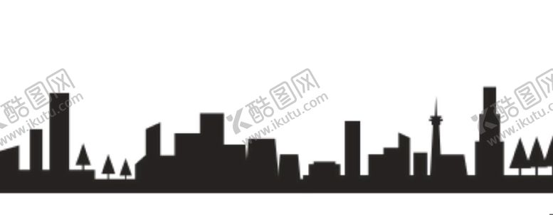 编号：73022402030725481730【酷图网】源文件下载-建筑矢量剪影