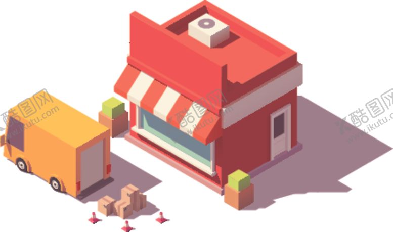 编号：95538310120638238855【酷图网】源文件下载-卡通城市建筑