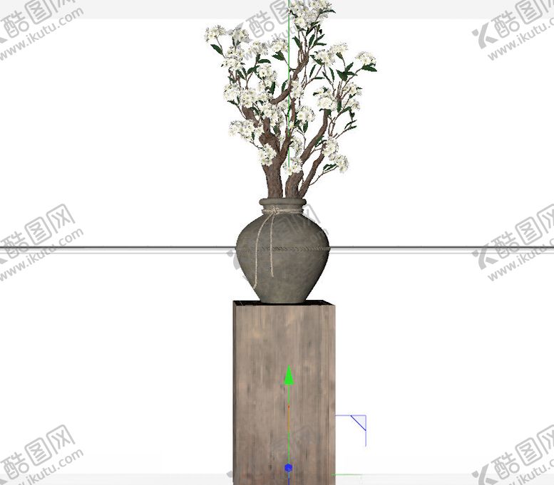 编号：46685701170154138659【酷图网】源文件下载-C4D模型绿色植物