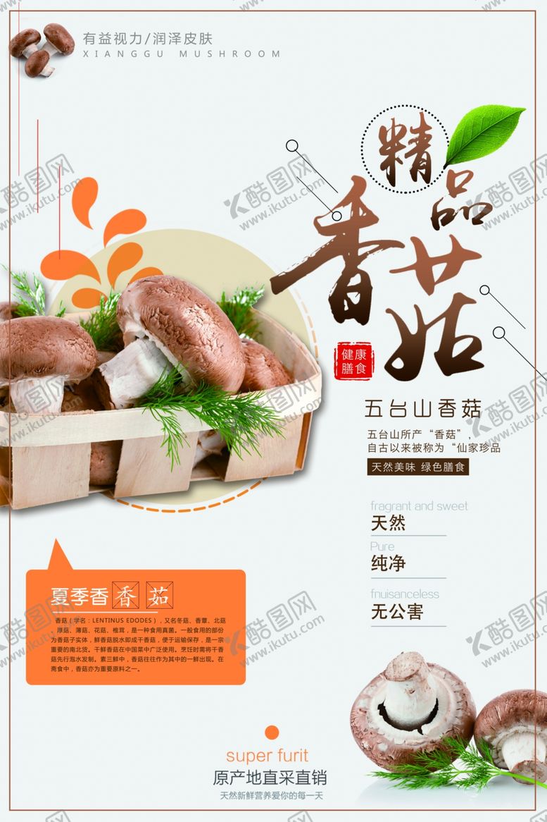 编号：20815010050010391689【酷图网】源文件下载-香菇