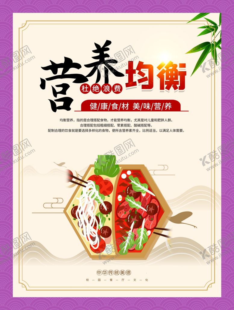 编号：55593304200231428881【酷图网】源文件下载-饭堂节约粮食海报