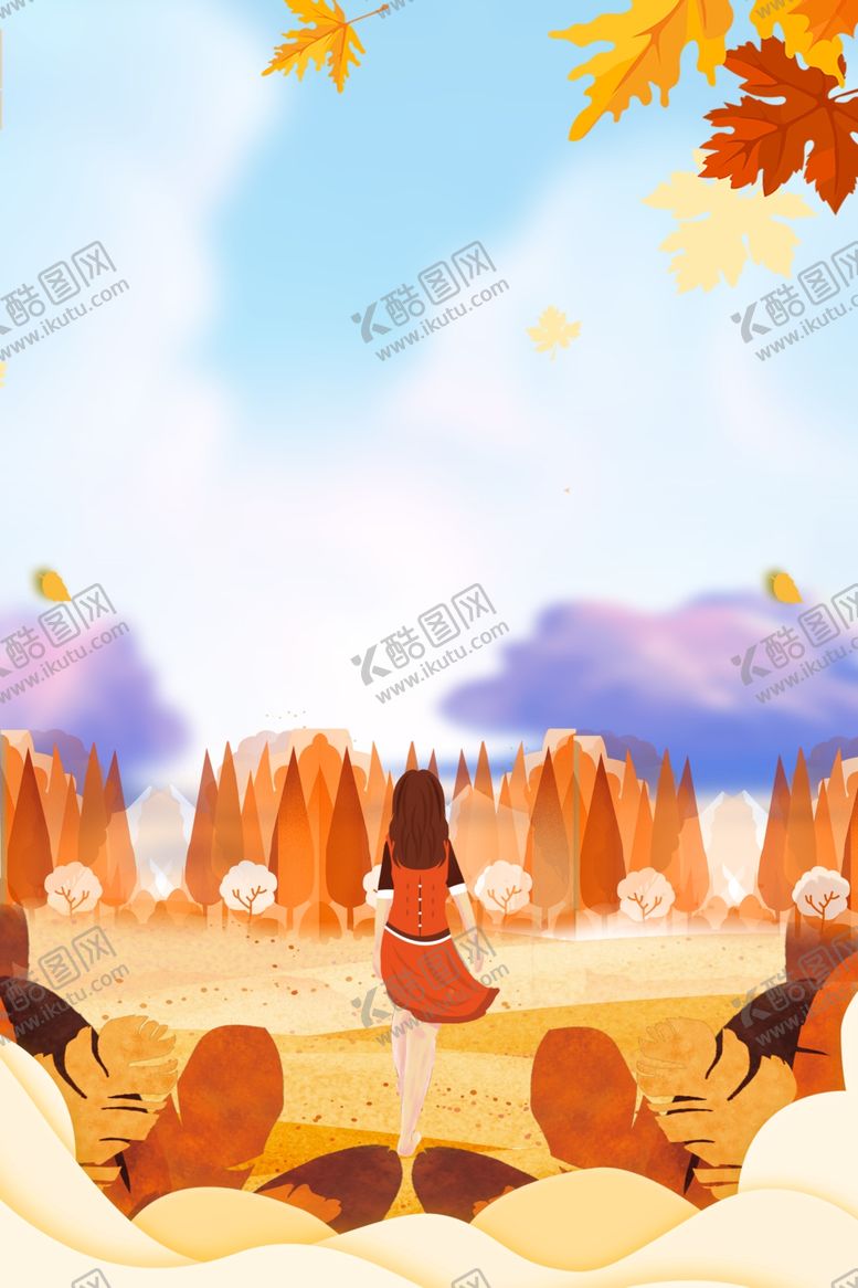 编号：44743310311410499458【酷图网】源文件下载-金秋背景