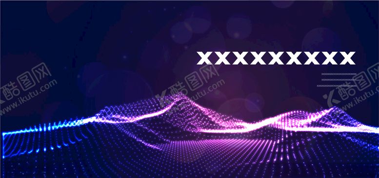 编号：41196107061837397418【酷图网】源文件下载-矢量粒子背景