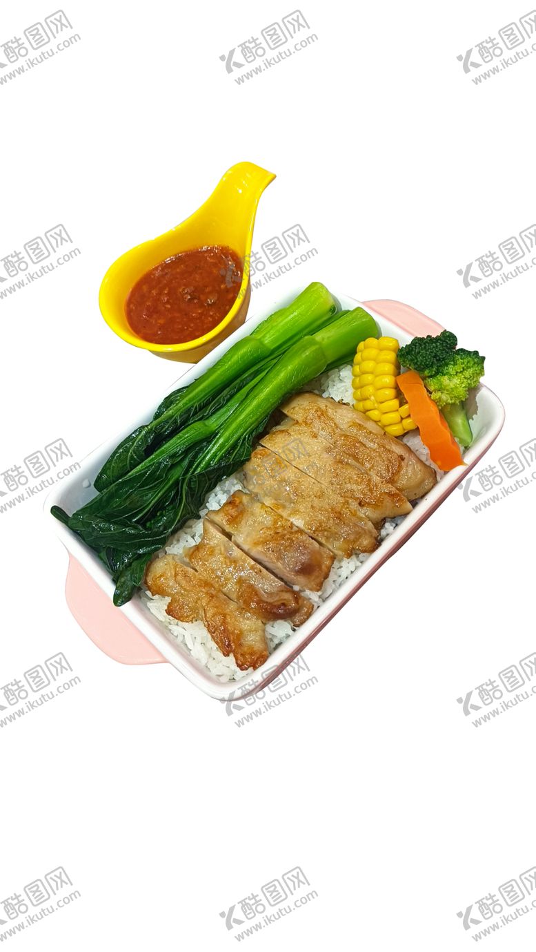 编号：68057201250321318441【酷图网】源文件下载-番茄鸡排饭
